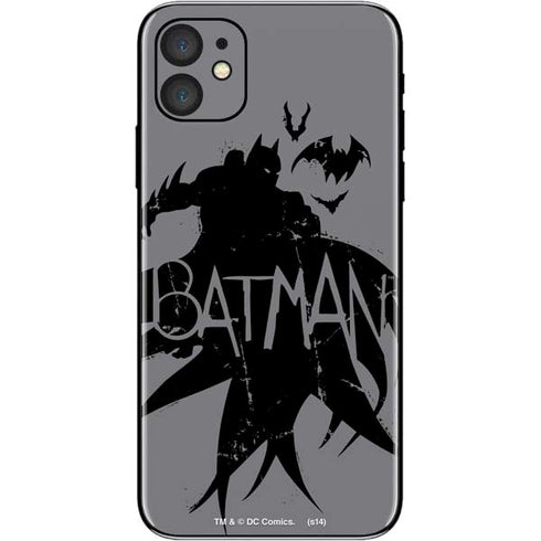 DC Comics Batman Silhouette Art iPhone 11 Skin